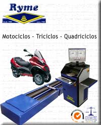 Ryme Equipamentos de teste em Ciclomotores Motociclos Triciclos e Quadriciclos para Centros de Inspec&ccedil;&atilde;o CITV